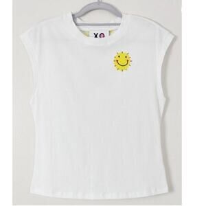 Kerri Rosenthal T-Shirt Sun Tank Top Medium Muscle Tee Sunshine is Frame of Mind